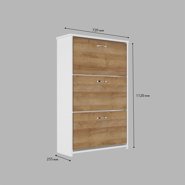 3-drzwiowa szafka na buty Triplex-image-2