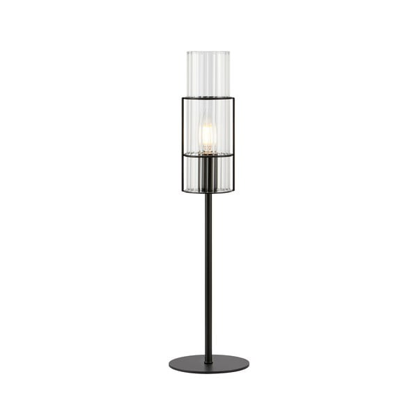 Czarna lampa stołowa (wysokość 50 cm) Tubo – Markslöjd