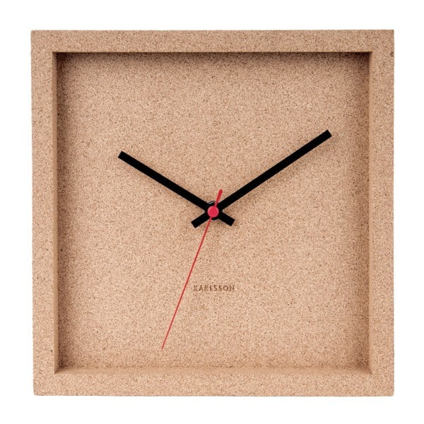 Korkowy zegar Karlsson Franky, szer. 25 cm
