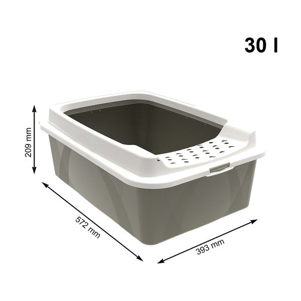 Kuweta dla kota 57,2x39,3 cm Eco Bonnie – Rotho-image-1