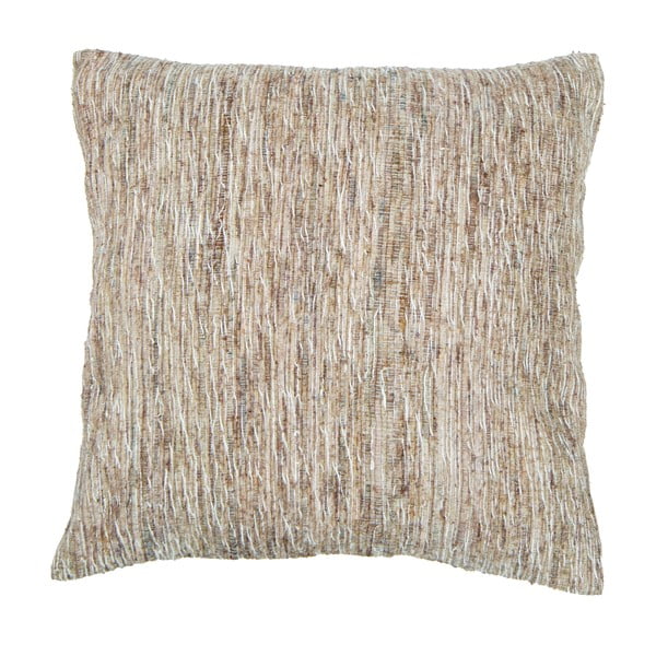 Beżowa poszewka na poduszkę we wzory Tiseco Home Studio Natural, 45x45 cm