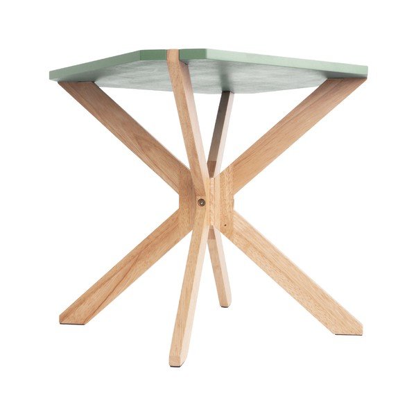 Miętowy stolik Leitmotiv Mister, 45x45 cm-image-1