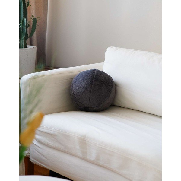 Poduszka dekoracyjna z mikropluszu ø 25 cm Top – Mioli Decor-image-3