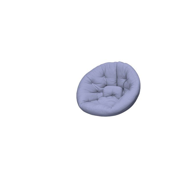 Fotel rozkładany Karup Nest Blue Breeze-image-1