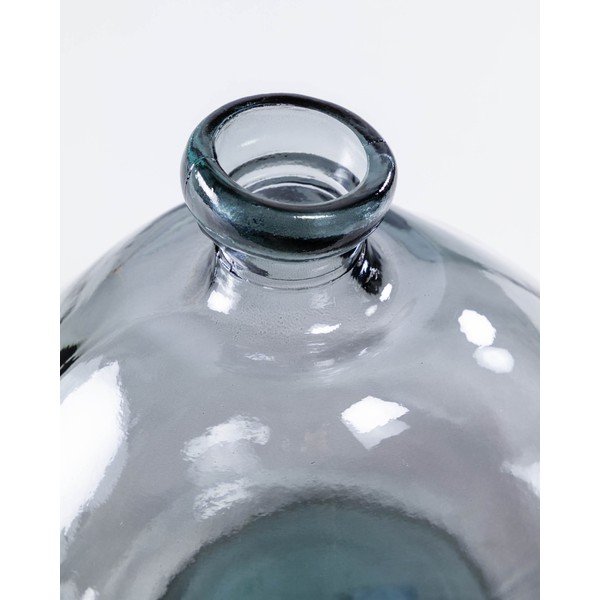 Niebieski wazon ze szkła z recyklingu (wysokość 33 cm) Brenna – Kave Home-image-2