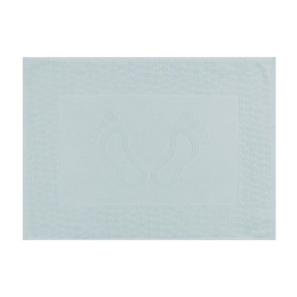 Jasnoniebieski dywanik łazienkowy Pastela, 70x50 cm