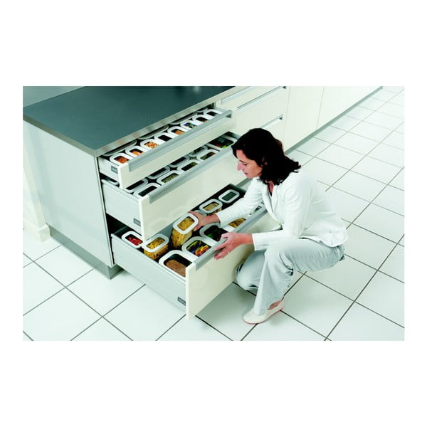 Pojemniki 5 szt. na żywność Modula White – Mepal-image-4