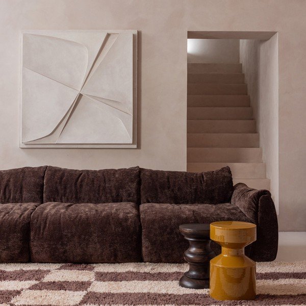 Okrągły stolik z litego drewna mango ø 30 cm Jonah – WOOOD-image-1