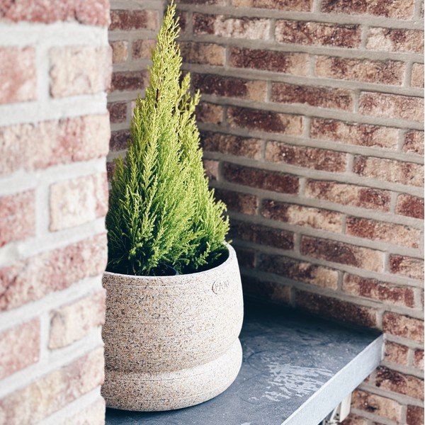 Betonowa osłonka na doniczkę ø 35 cm Bubble Bill – Paju Design-image-2