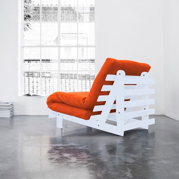 Fotel wielofunkcyjny Karup Roots White/Orange-image-1