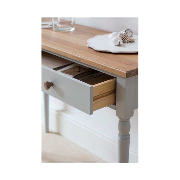Konsolka drewniana Gallery Direct Marlow-image-4