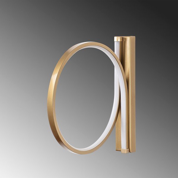 Kinkiet LED w kolorze złota ø 30 cm Halka – Opviq lights-image-4