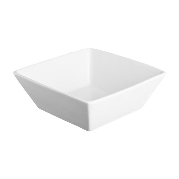 Biała miska porcelanowa Price & Kensington Simplicity, 14x14 cm