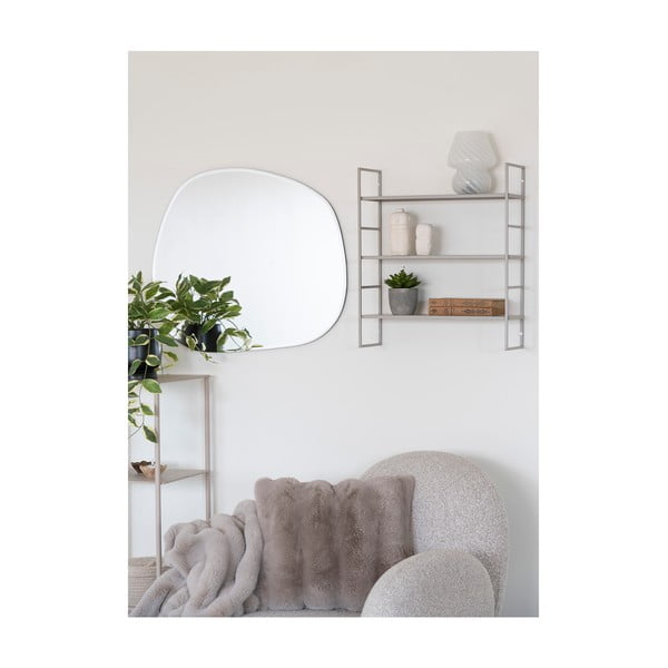 Biała lampa stołowa LED ze szklanym kloszem (wysokość 19,5 cm) Alton – House Nordic-image-2