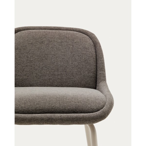 Szarobeżowy hoker (wysokość siedziska 65 cm) Aimin – Kave Home-image-1