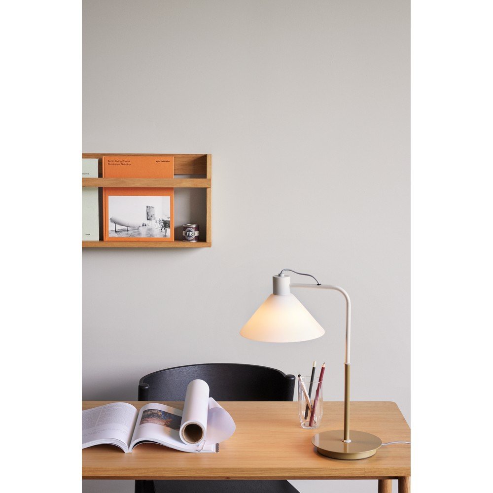 Wielopoziomowa/na zdjęcia półka z litego drewna dębowego w naturalnym kolorze 110 cm Display – Hübsch (zdjęcie 4)