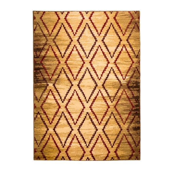 Brązowy wytrzymały dywan Floorita Inspiration Tarro, 140x195 cm