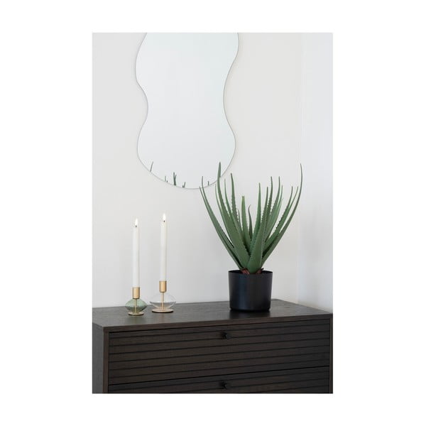 Szklane świeczniki zestaw 2 szt. – House Nordic-image-1