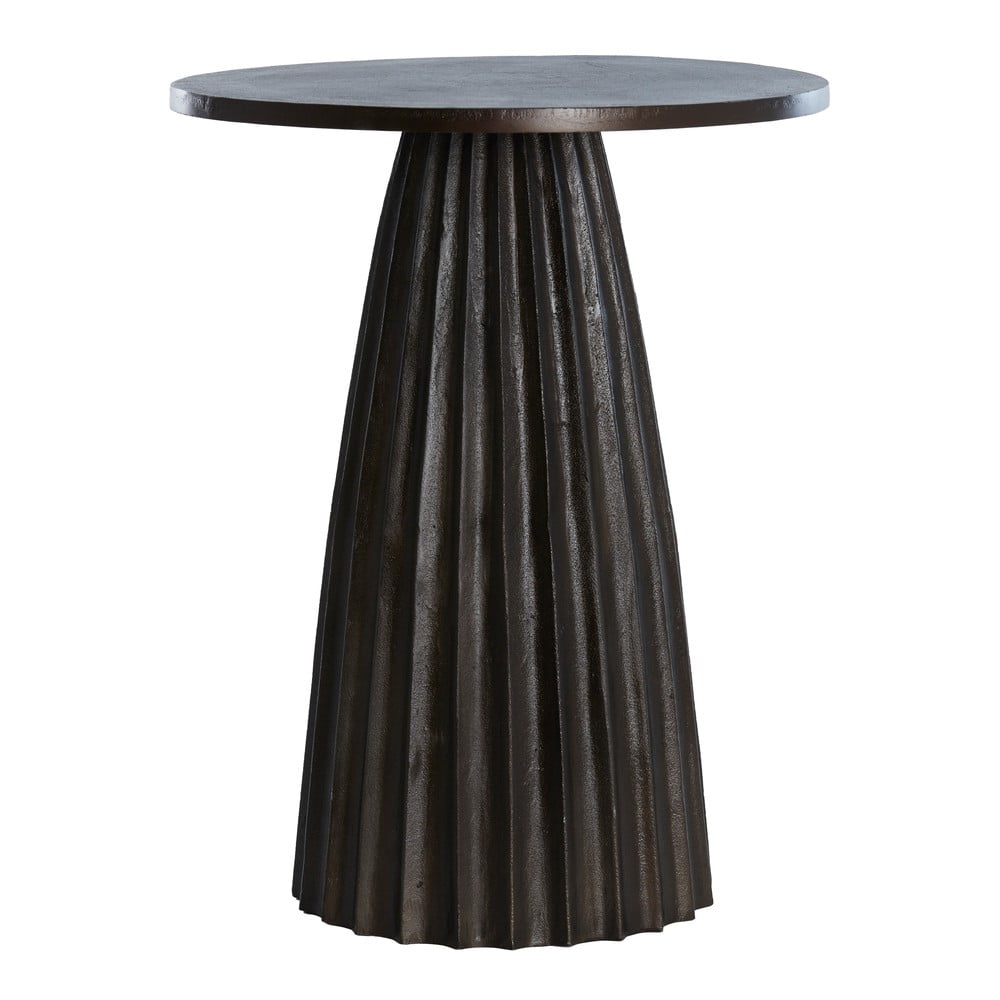 Metalowy okrągły stolik ø 40 cm Veglia – Light & Living