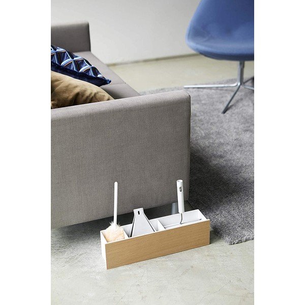 Biało-naturalny metalowy organizer na artykuły papiernicze Rin – YAMAZAKI-image-2