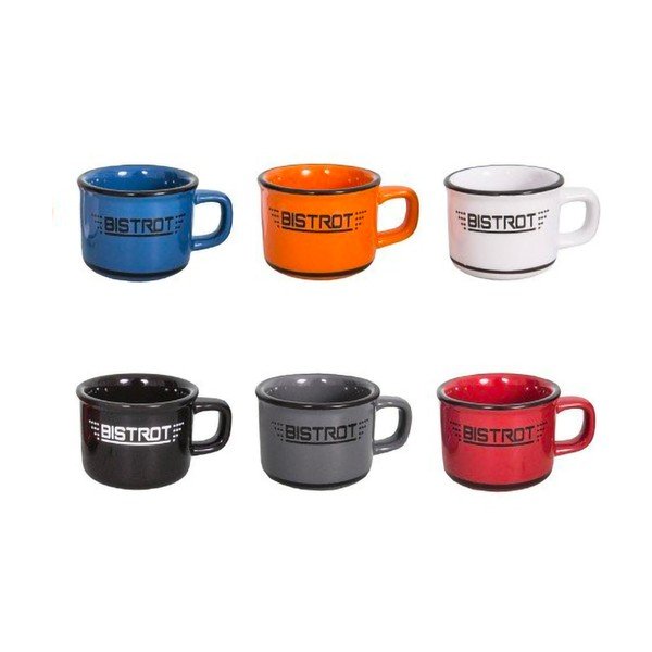 Ceramiczne kubki zestaw 6 szt. na espresso 30 ml Bistrot – Antic Line