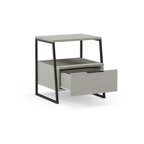 Zielonoszara szafka nocna Velia – Marckeric-image-2