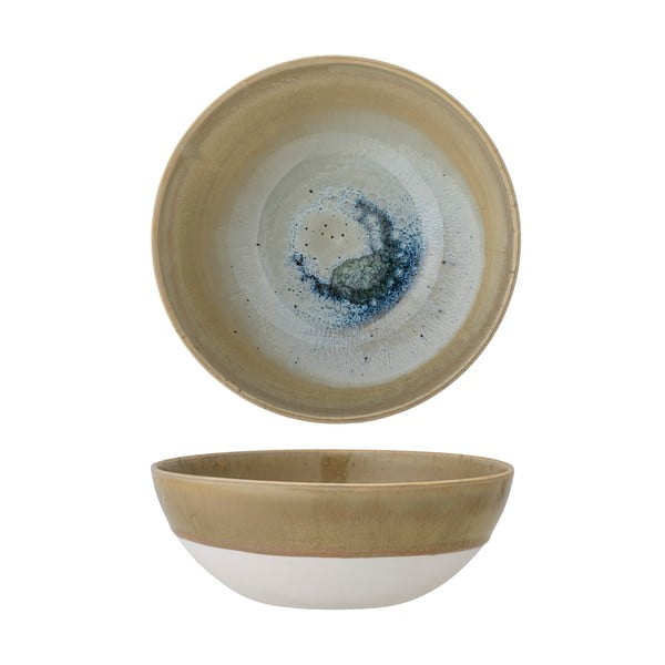 Zielona kamionkowa miska 500 ml Heather – Bloomingville-image-2