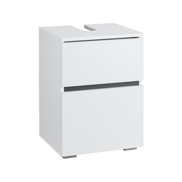 Biała szafka pod umywalkę Støraa Wisla, 40x55 cm-image-1