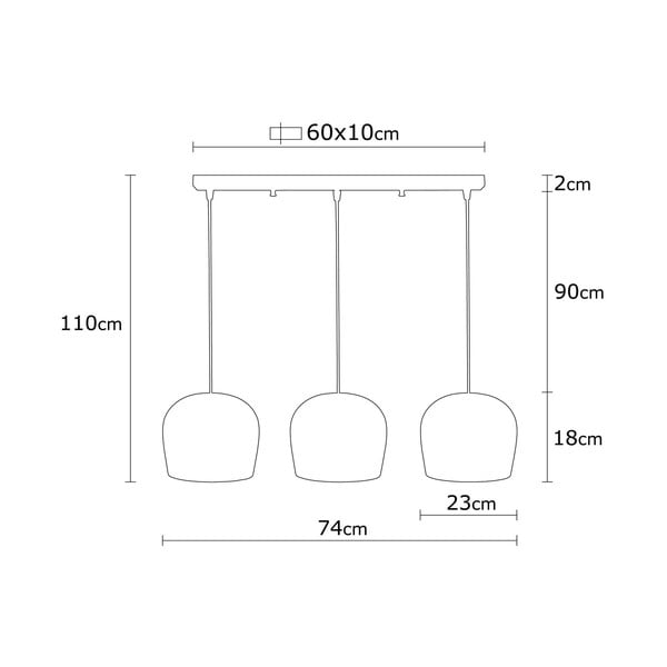 Czarna lampa wisząca Berceste – Opviq lights-image-4
