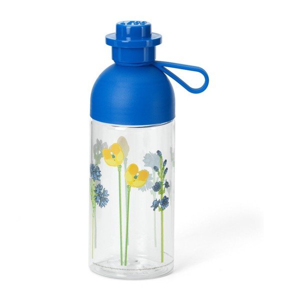 Niebieska butelka dla dzieci 500 ml Meadow Flowers – LEGO®