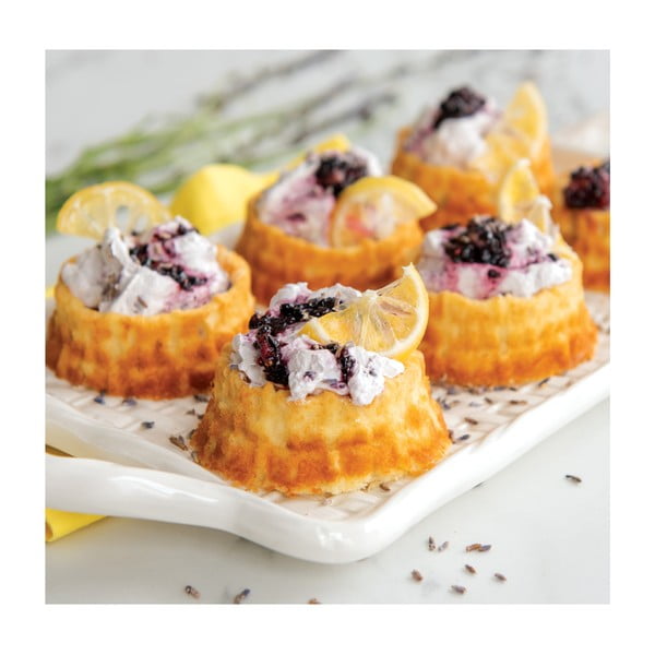 Foremki na 6 babeczek Nordic Ware Mini Marianne, 700 ml-image-3