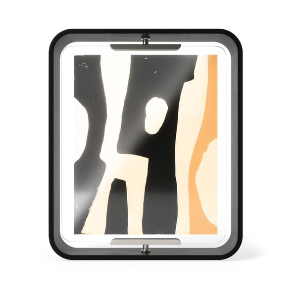 Czarna drewniana ramka stojąca 26x31,5 cm Bellwood – Umbra-image-2