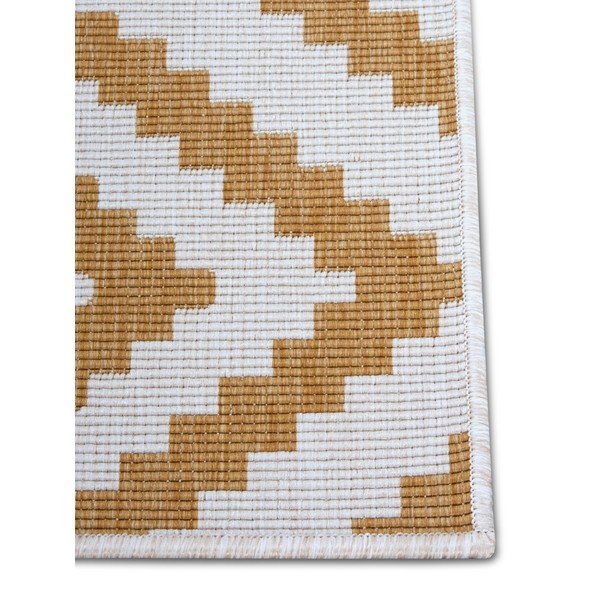 Żółto-biały dywan odpowiedni na zewnątrz 200x290 cm Malta – NORTHRUGS-image-4