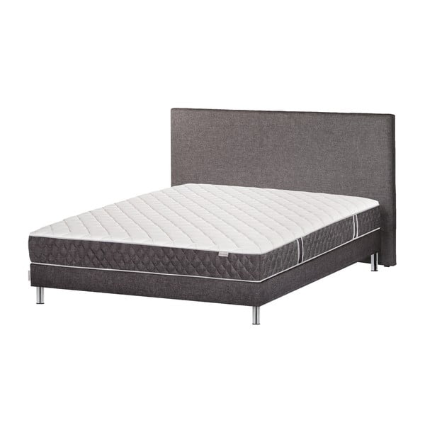 Łóżko z materacem i zagłówkiem Novative Adage, 160x200 cm