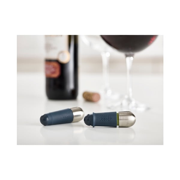 Zatyczka do wina ze stali nierdzewnej BarWise – Joseph Joseph-image-2