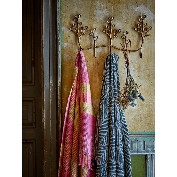 Metalowy wieszak ścienny w kolorze złota 57 cm Padova – Bloomingville-image-1