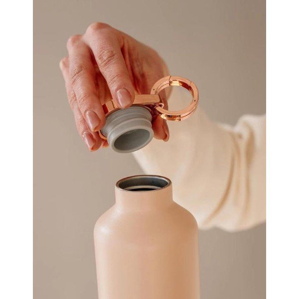 Różowa butelka termiczna ze stali nierdzewnej Equa Basic Pink Blush, 680 ml-image-2