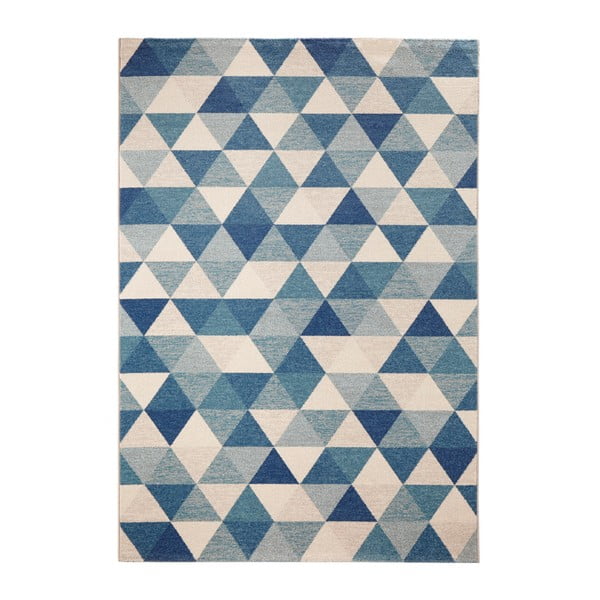 Niebieski dywan Mint Rugs Diamond Triangle, 200x290 cm