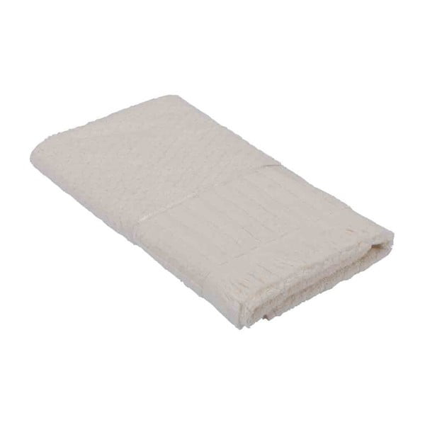 Kremowy ręcznik z bawełny Bella Maison Smmoth, 30x50 cm