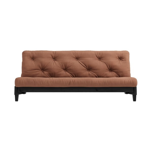 Sofa wielofunkcyjna Karup Design Fresh Black/Clay Brown