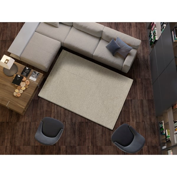 Beżowy dywan 129x190 cm Pure – Universal-image-1