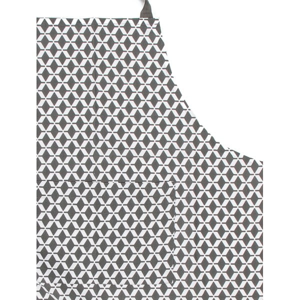 Szary bawełniany fartuch Tiseco Home Studio Square-image-2