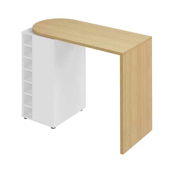 Stolik barowy z blatem w dekorze dębu110x50 cm Roll – TemaHome-image-4