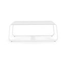 Aluminiowy stolik ogrodowy 62x105 cm Merrigan   – Bizzotto