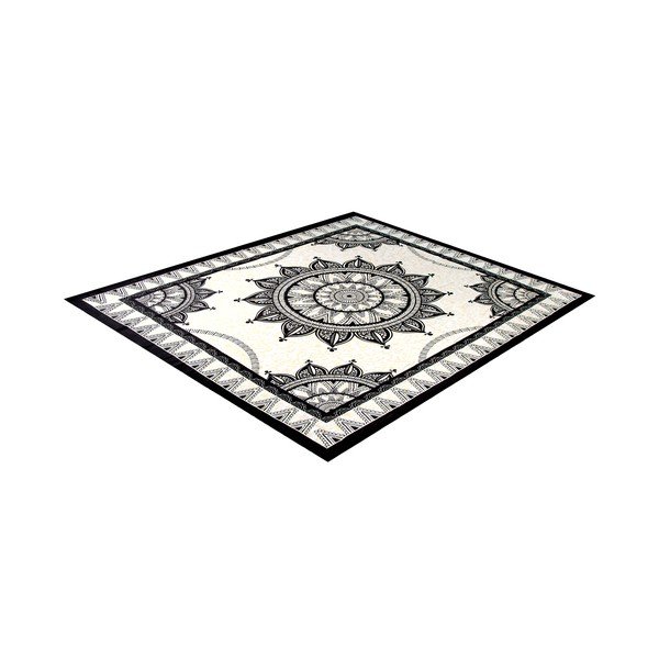 Biały koc plażowy Sun & Surf Mandala Leon-image-1