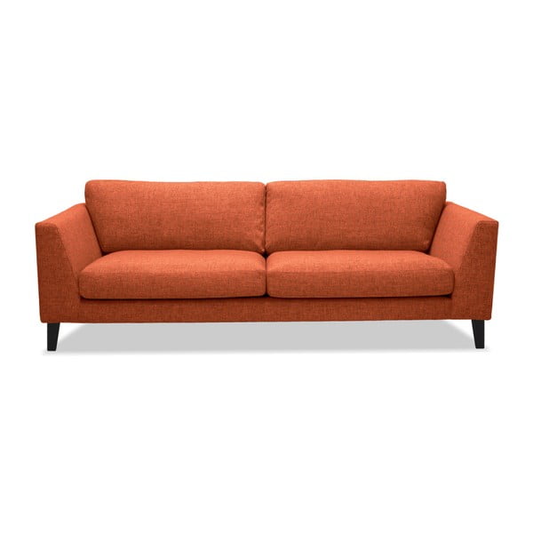 Pomarańczowa sofa trzyosobowa Vivonita Monroe