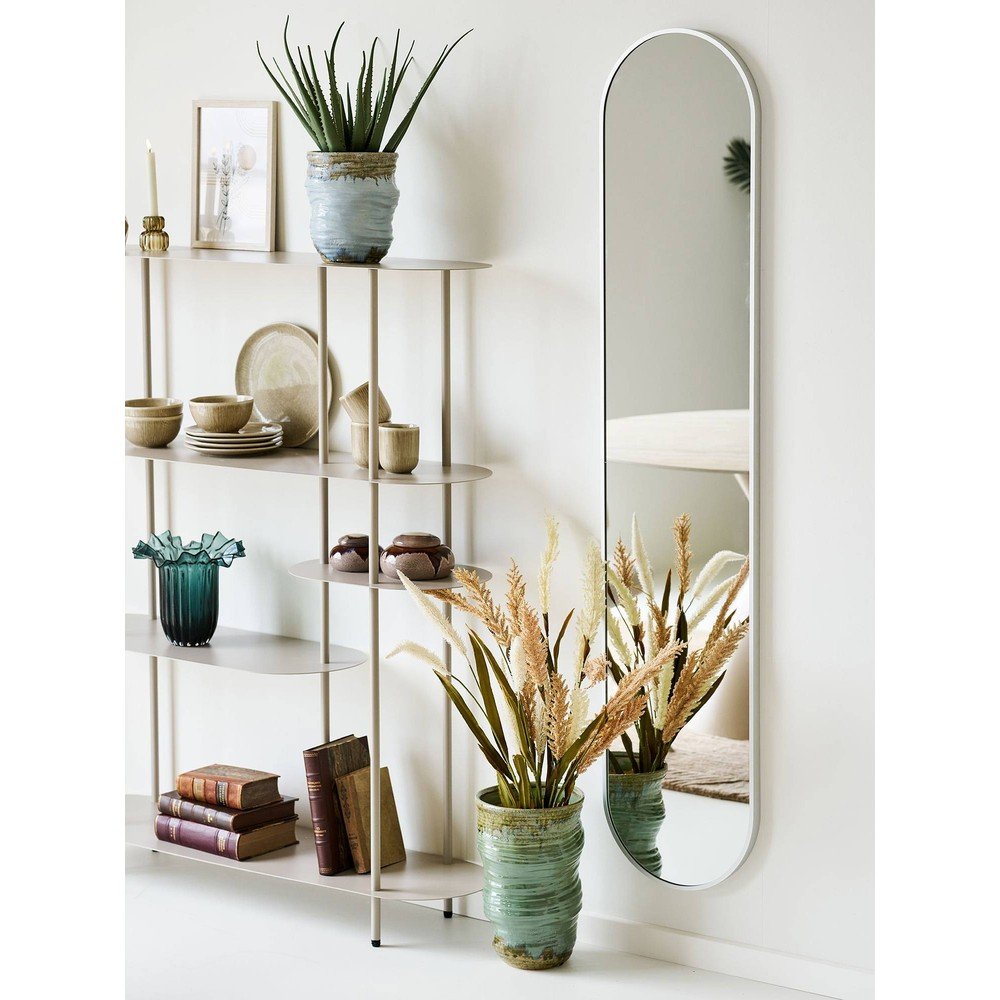 Brązowe ceramiczne pojemniki dekoracyjne zestaw 2 szt. ø 15x8,5 cm – House Nordic (zdjęcie 5)