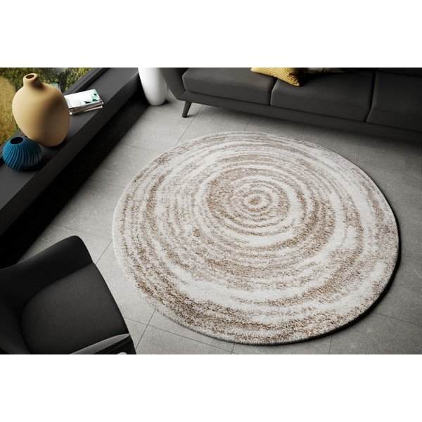 Beżowy dywan Mint Rugs Essential Rian, ø 160 cm-image-1