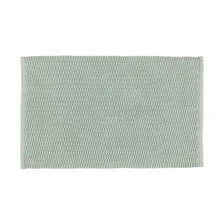 Jasnozielony dywanik łazienkowy Wenko Mona, 80x50 cm