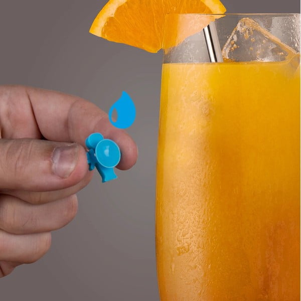 Silikonowe znaczniki na kieliszki Paty people – VacuVin-image-2